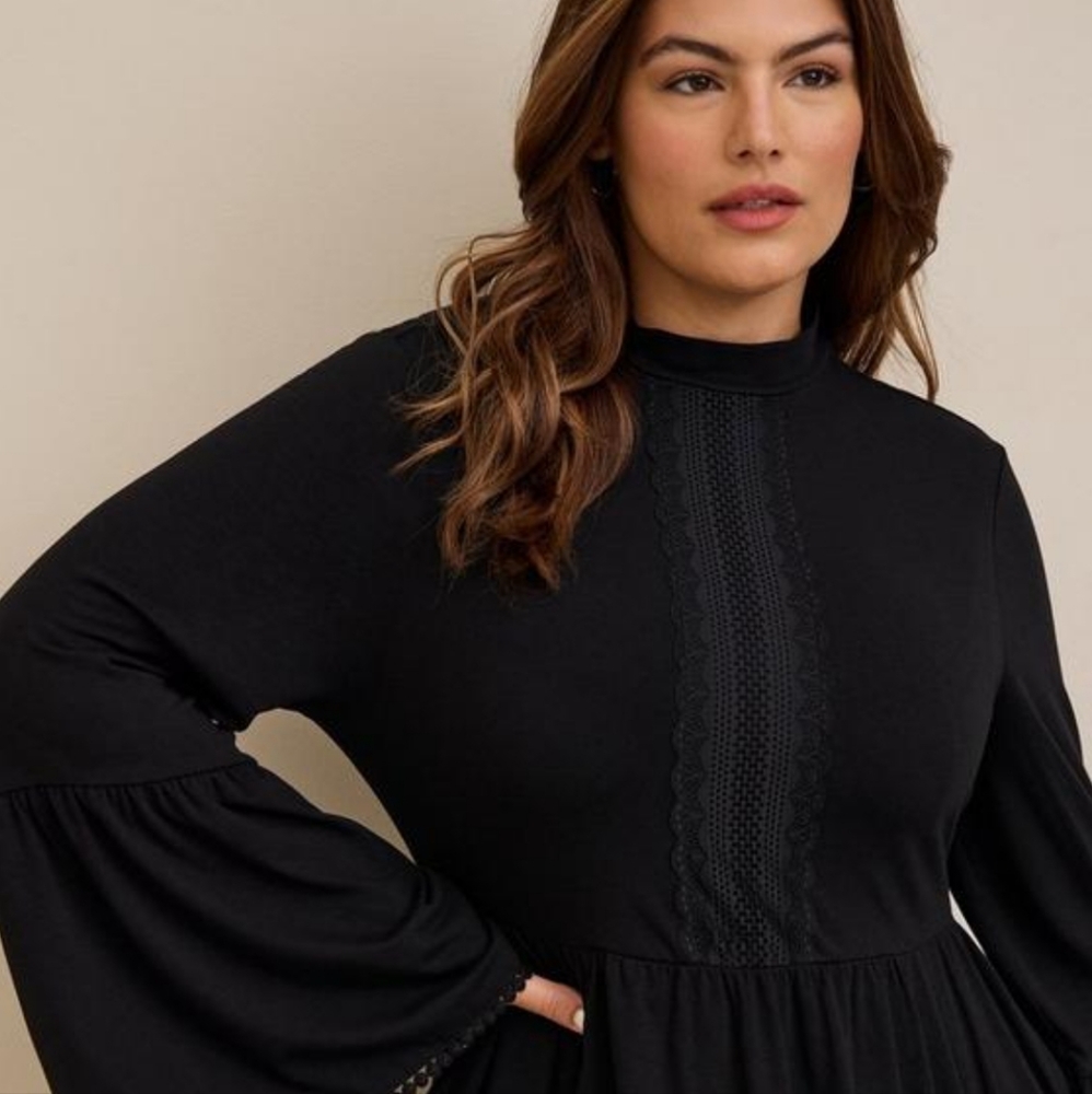 Torrid Mini Mock Neck Dress